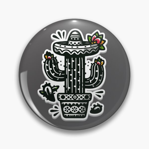 Item preview, "Cactus Caballero" (Gentleman Cactus) designed and sold by Edgar Ramirez.