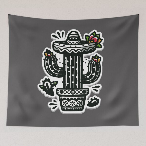 Item preview, "Cactus Caballero" (Gentleman Cactus) designed and sold by Edgar Ramirez.