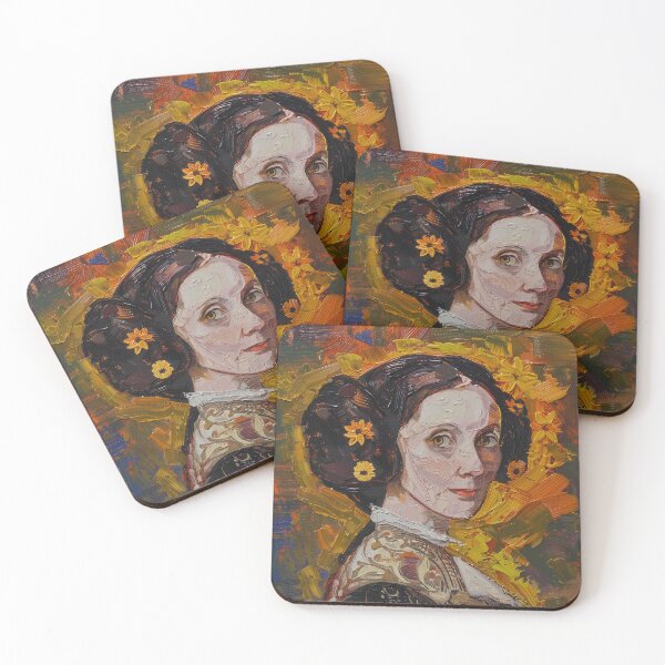Item preview, Ada Lovelace | Painting in the style of Vincent van Gogh designed and sold by ComicsFactory.