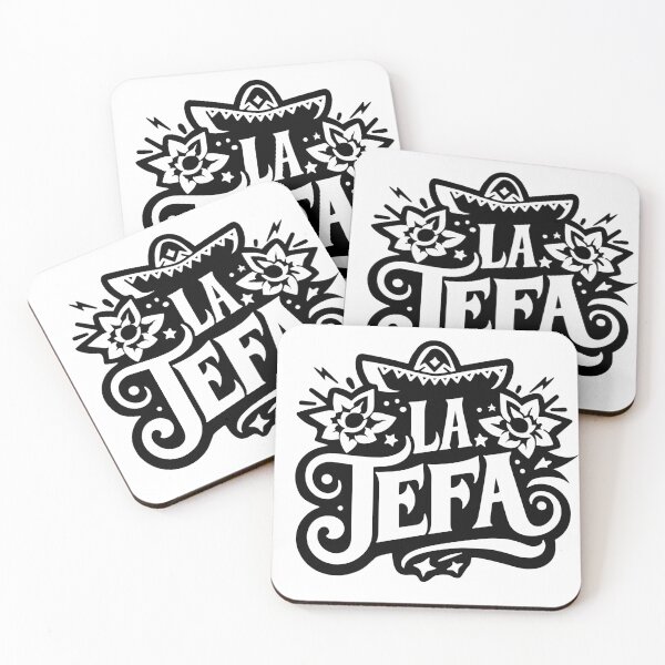 Item preview, La Jefa - Logotipo de la marca Woman Boss en blanco y negro designed and sold by Edgar Ramirez.
