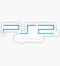 PS2 Logo Light Sticker