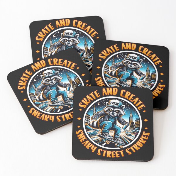 Item preview, Sneaky Street Stroke Raccoon designed and sold by 2wear.