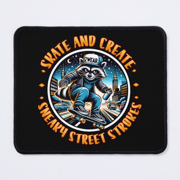 Item preview, Sneaky Street Stroke Raccoon designed and sold by 2wear.