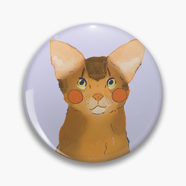 Item preview, Abyssinian Cat designed and sold by ElizabethNire.