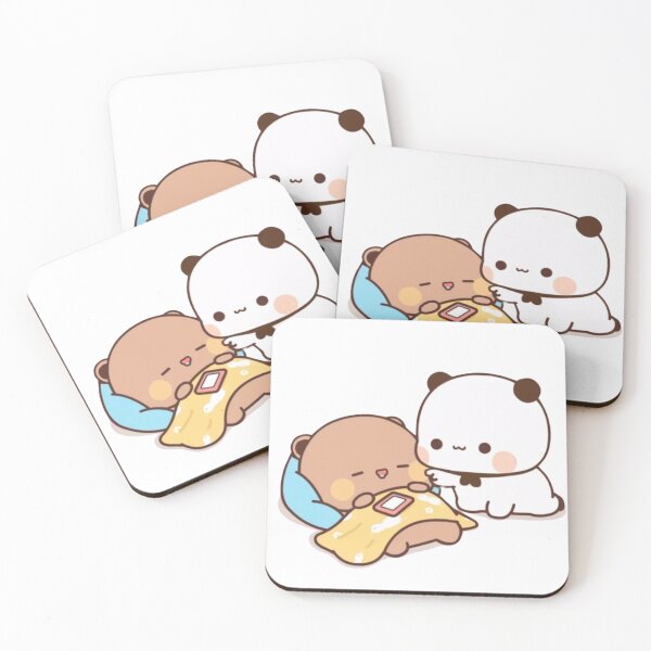 Item preview, Panda Bear And Brownie True Love BUBU DUDU Couple 2024 designed and sold by OceanLiveArts.