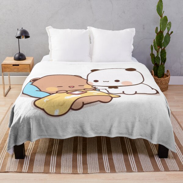 Item preview, Oso Panda y Brownie Amor Verdadero Pareja BUBU DUDU 2024 designed and sold by OceanLiveArts.
