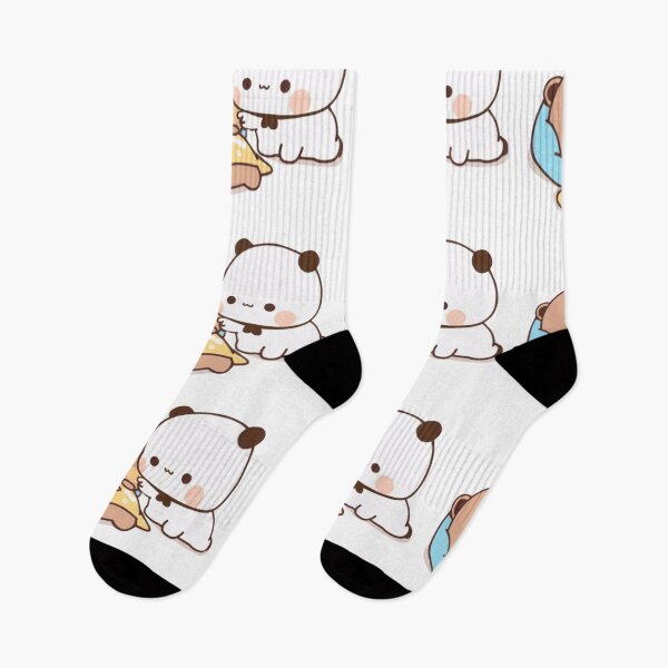 Item preview, Oso Panda y Brownie Amor Verdadero Pareja BUBU DUDU 2024 designed and sold by OceanLiveArts.