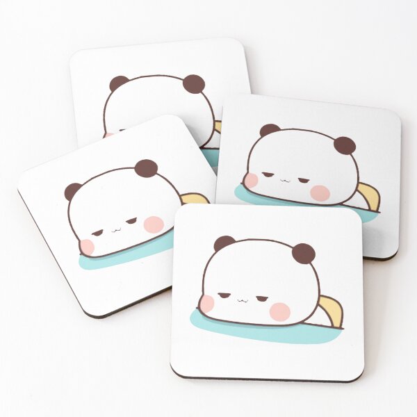 Item preview, Oso Panda y Brownie Amor Verdadero Pareja BUBU DUDU 2024 designed and sold by OceanLiveArts.