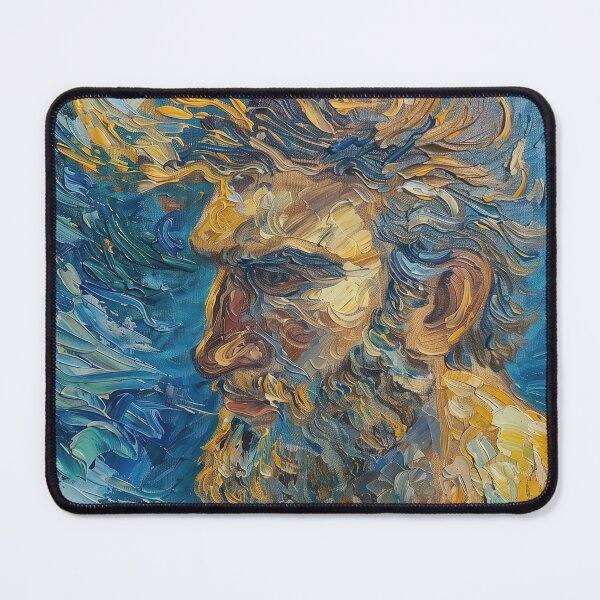 Item preview, Aeacus | Painting in the style of Vincent van Gogh designed and sold by ComicsFactory.