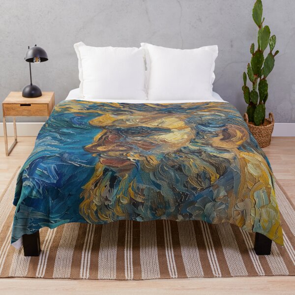 Item preview, Aeacus | Painting in the style of Vincent van Gogh designed and sold by ComicsFactory.