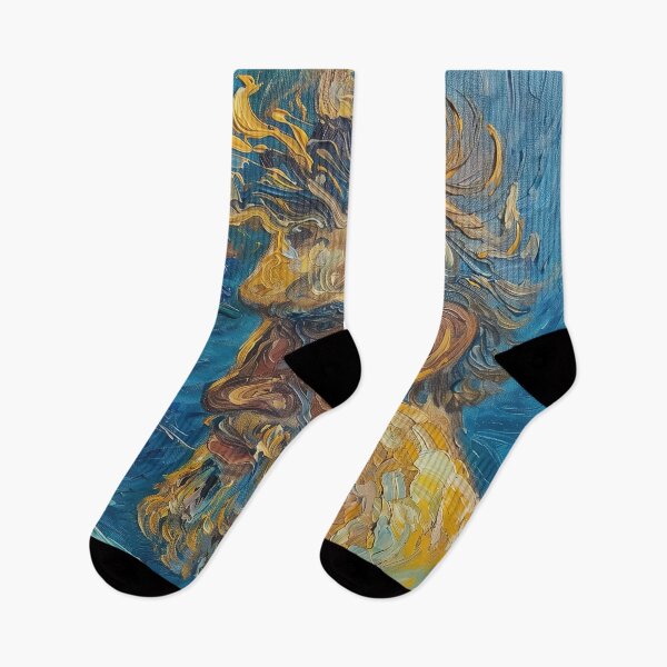Item preview, Aeacus | Painting in the style of Vincent van Gogh designed and sold by ComicsFactory.