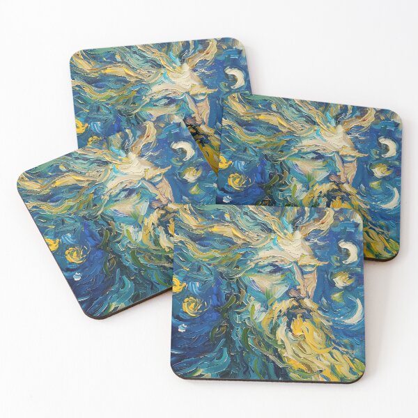 Item preview, Aegir | Painting in the style of Vincent van Gogh designed and sold by ComicsFactory.