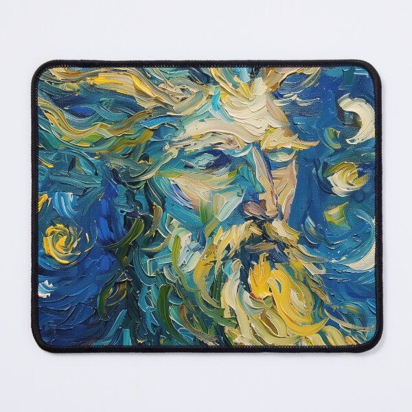 Item preview, Aegir | Painting in the style of Vincent van Gogh designed and sold by ComicsFactory.