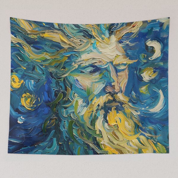 Item preview, Aegir | Painting in the style of Vincent van Gogh designed and sold by ComicsFactory.