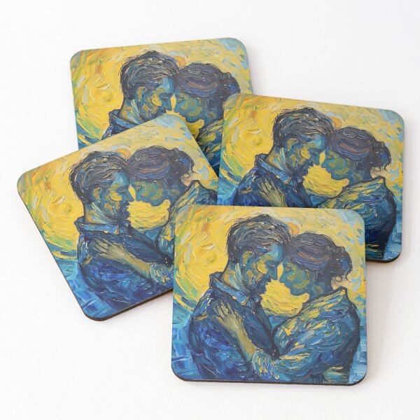 Item preview, Affection | Painting in the style of Vincent van Gogh designed and sold by ComicsFactory.