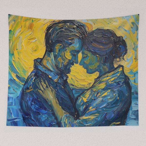 Item preview, Affection | Painting in the style of Vincent van Gogh designed and sold by ComicsFactory.