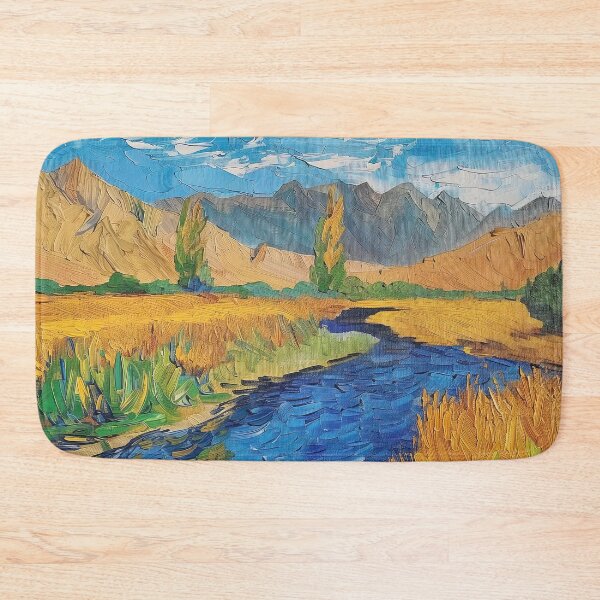 Item preview, Afghani landscape | Painting in the style of Vincent van Gogh designed and sold by ComicsFactory.