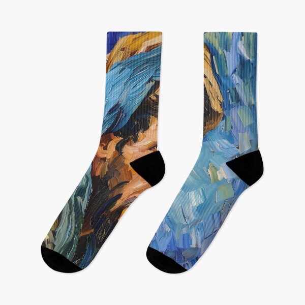 Item preview, Afghani man | Painting in the style of Vincent van Gogh designed and sold by ComicsFactory.