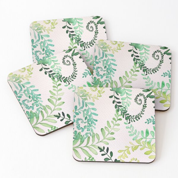 Item preview, Loose watercolored ferns designed and sold by teresabird.