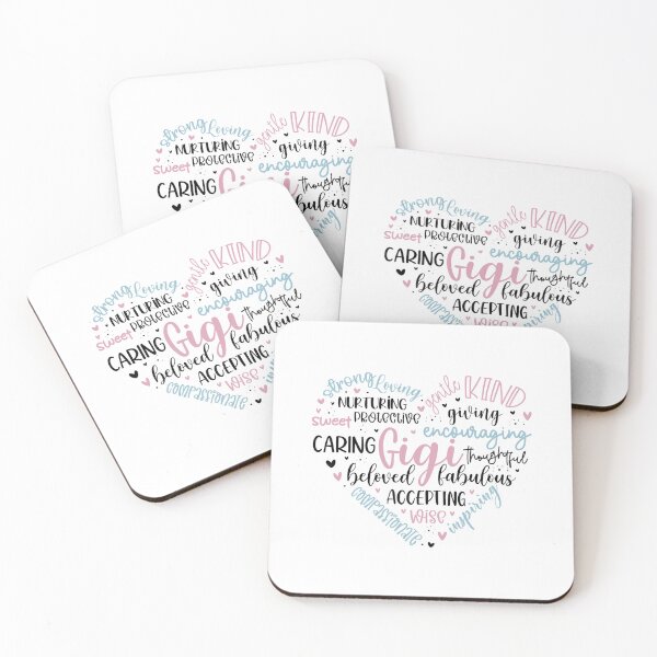 Item preview, GiGi - Heart & Words designed and sold by CFWid1.