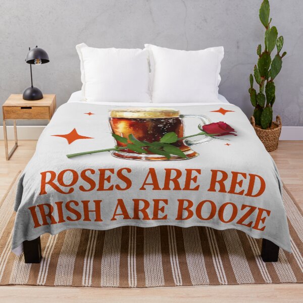 Item preview, Roses Are Red, Irish Are Booze: A Celebration of Beer Lovers designed and sold by kcaandwu.