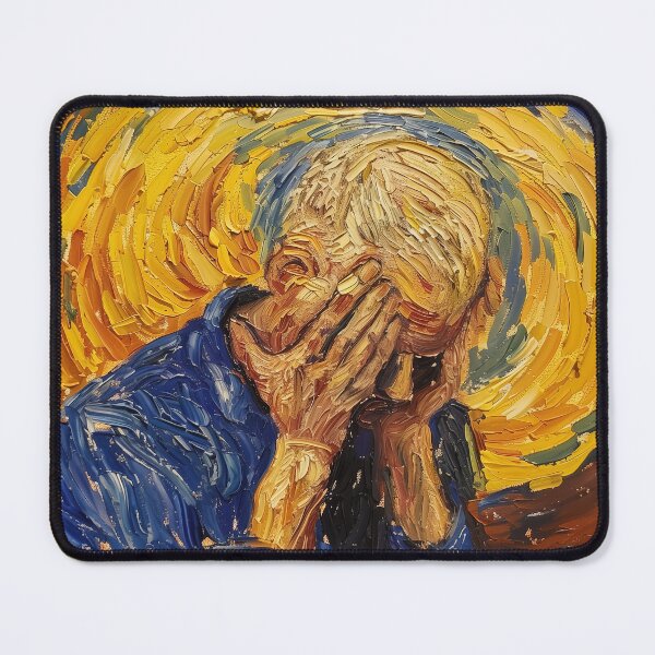 Item preview, Agony | Painting in the style of Vincent van Gogh designed and sold by ComicsFactory.