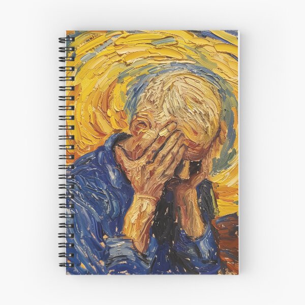 Item preview, Agony | Painting in the style of Vincent van Gogh designed and sold by ComicsFactory.