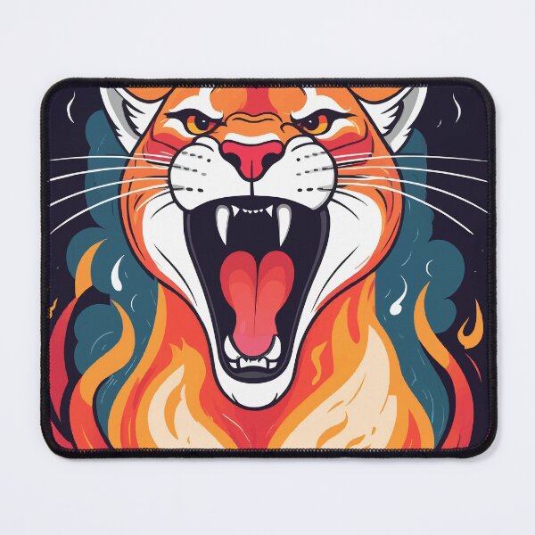 Item preview, Fierce Cougar designed and sold by WildlifeInc.