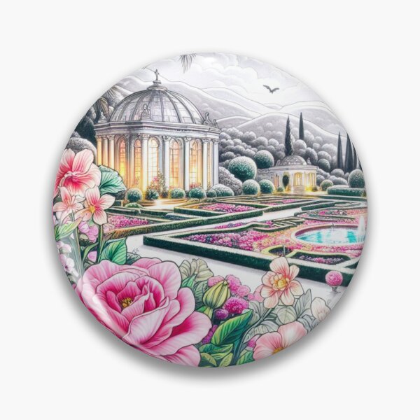 Item preview, Beauregard Garden at Night - Book Setting designed and sold by AmberRoseWrites.