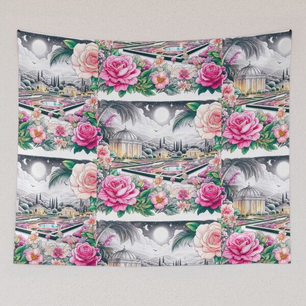 Item preview, Beauregard Garden at Night - Book Setting designed and sold by AmberRoseWrites.
