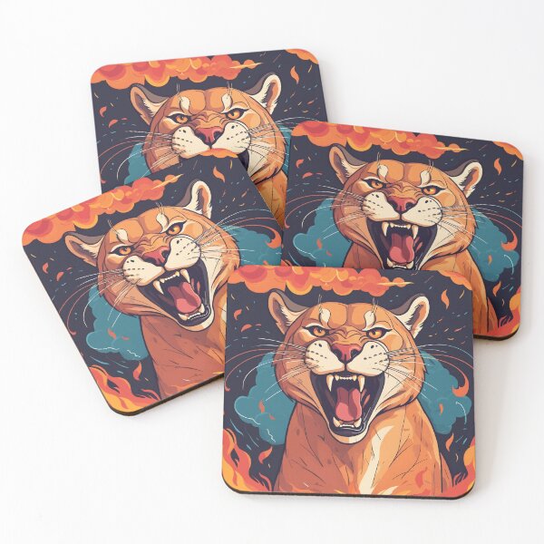 Item preview, Fierce Cougar designed and sold by WildlifeInc.