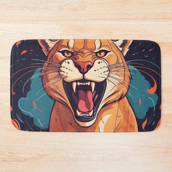 Item preview, Fierce Cougar designed and sold by WildlifeInc.