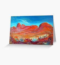 Kata Tjuta. Australia Greeting Card