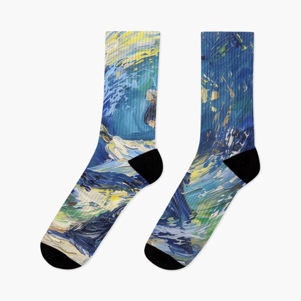 Item preview, Aikido fighter | Painting in the style of Vincent van Gogh designed and sold by ComicsFactory.