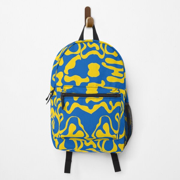Item preview, Blue on Yellow Squiggle designed and sold by GreyMoonForest.