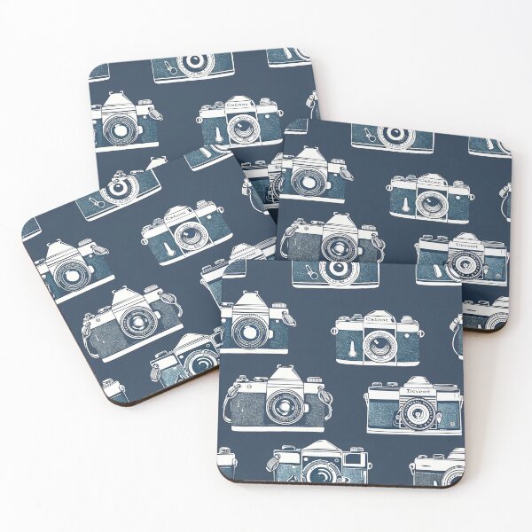 Item preview, Vintage Cameras Repeating Pattern designed and sold by 33wolvesdesigns.