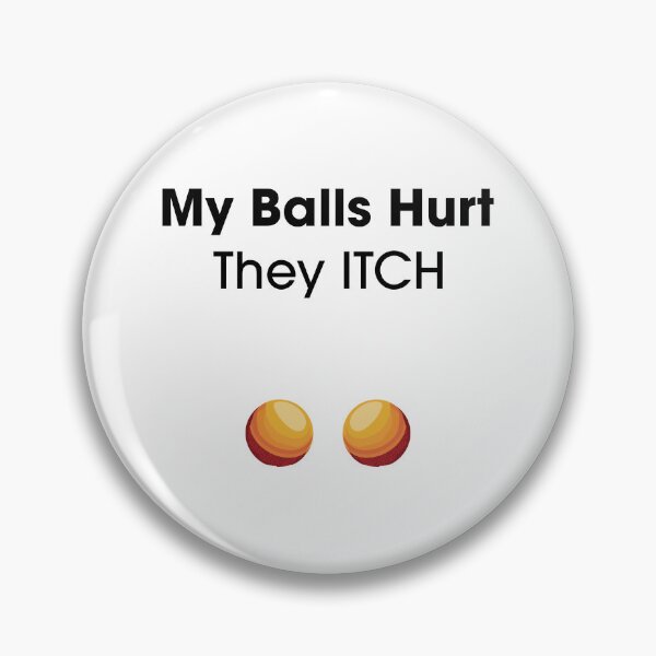 Item preview, My Balls Hurt Shirt Design designed and sold by Disgusting-Rat.