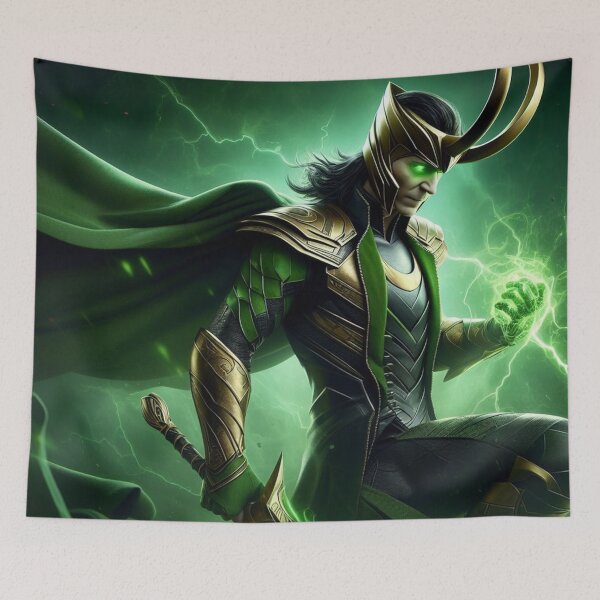 Item preview, Loki: The God of Mischief and Charm designed and sold by MosaicMagic.