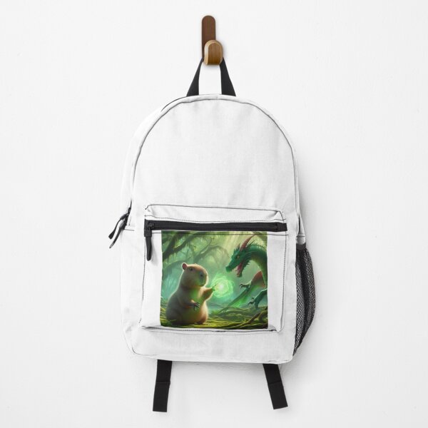 Item preview, Capy and His Dragon Friend5 designed and sold by Capybara Art Lover.