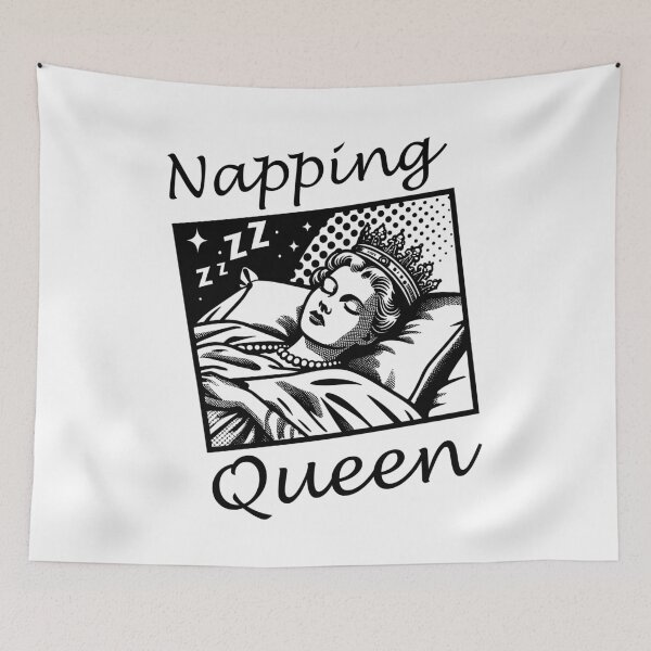 Item preview, Funny Sleep Napping Queen designed and sold by TKsTees.