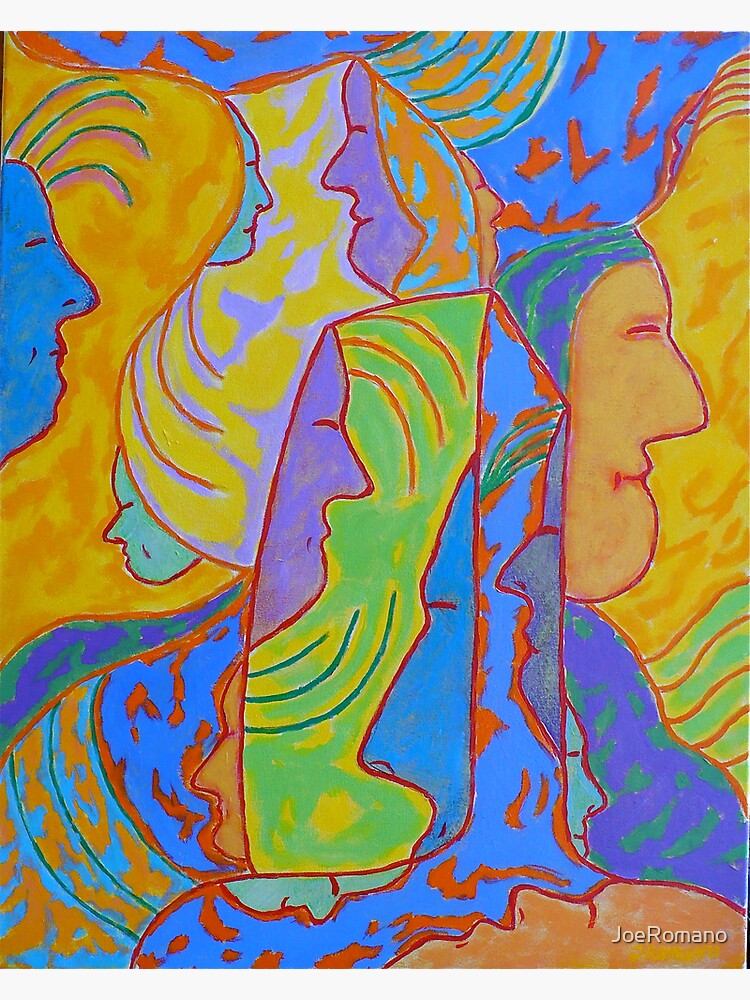 Thumbnail 2 of 2, Greeting Card, TELEPATHY designed and sold by JoeRomano.