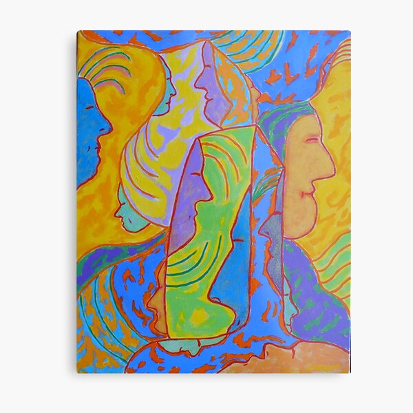 TELEPATHY Metal Print