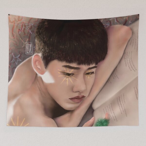 Item preview, Oh-Aew (ITSAY) digital painting/drawing with doodles designed and sold by MintyLix.