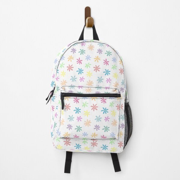 Item preview, Spring Floral Simple Flower Pattern White Back designed and sold by ClearAndHappy.