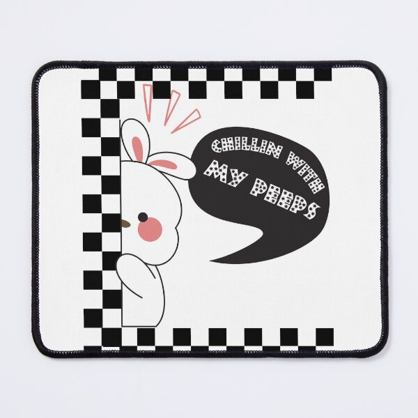 Item preview, funny, Chilling with my friends, easter bunny designed and sold by amazouz1.