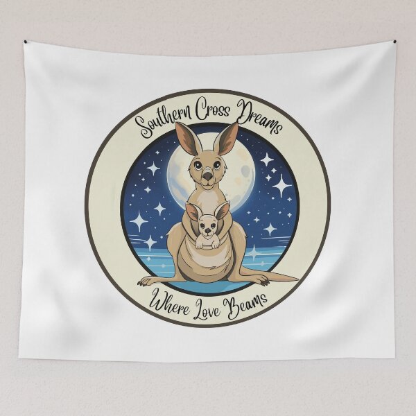 Item preview, Southern Cross Dreams, Where Love Beams Kangaroo Mum designed and sold by lozsart.