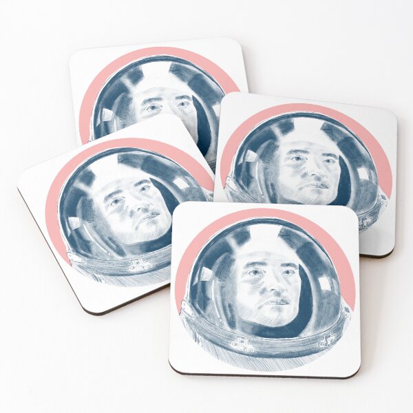 Item preview, High Life Robert Pattinson illustration portrait Claire Denis designed and sold by PobertRattinson.