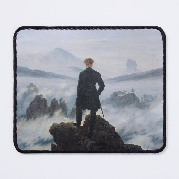 Item preview, Wanderer above the Sea of Fog, Caspar David Friedrich designed and sold by aestheticQuo.