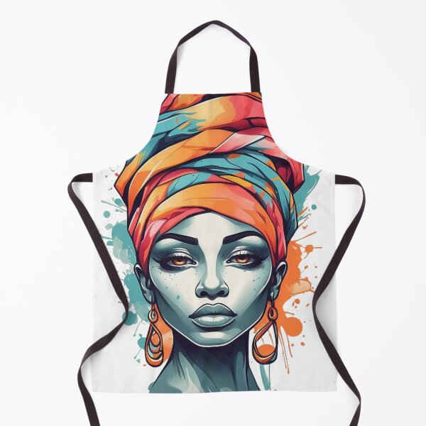 Item preview, 90s African Empress Cartoon designed and sold by GreenPeso.