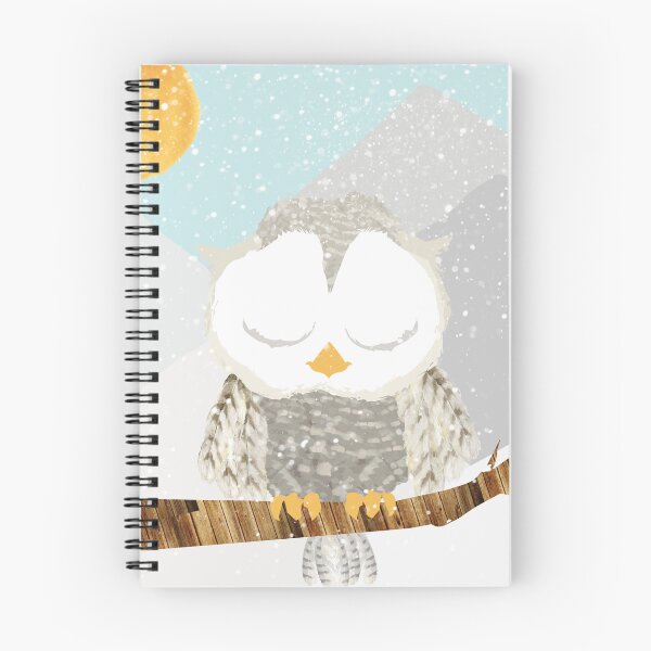 Item preview, Sleepy Snow Owl designed and sold by DesireeNguyen.
